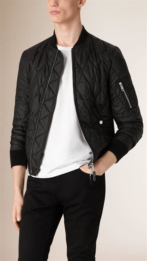 burberry jacket mens sale|burberry bomber jacket.